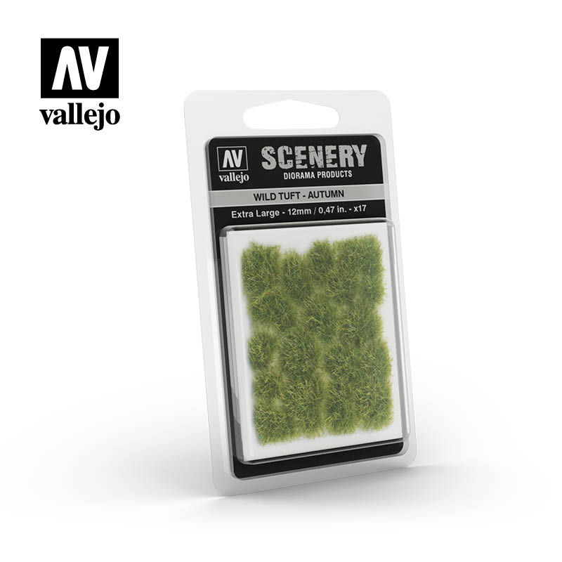 Vallejo Scenery: Wild Tuft - Autumn (12mm)