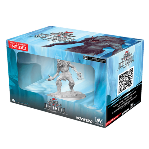 Dungeons & Dragons Nolzur's Marvelous Miniatures: Paint Night Kit 8 - Ice Troll