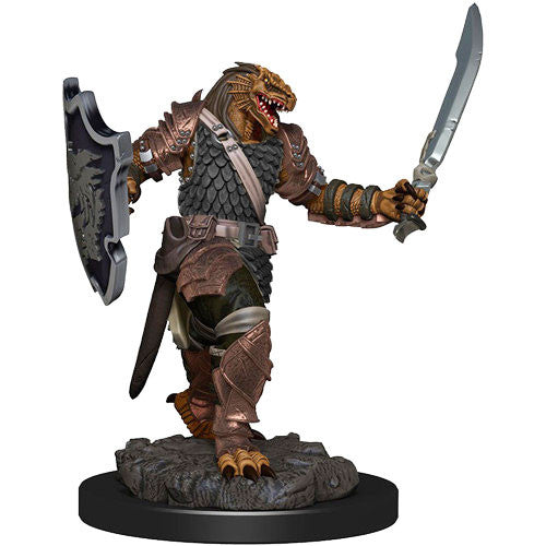 Dungeons & Dragons Fantasy Miniatures: Icons of the Realms Premium Figures W2 Dragonborg Paladin