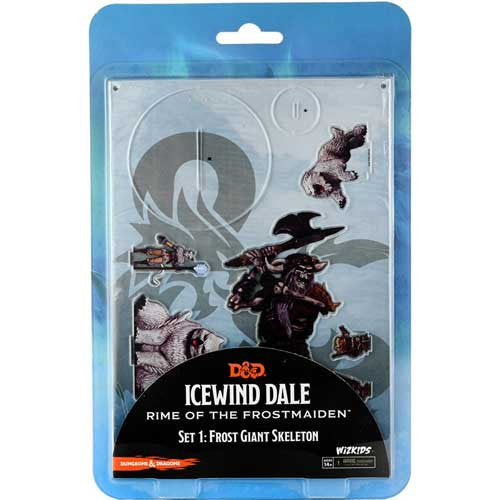 Dungeons & Dragons Fantasy Miniatures: Icons of the Realms Icewind Dale: Rime of the Frostmaiden - 2D Frost Giant Skeleton