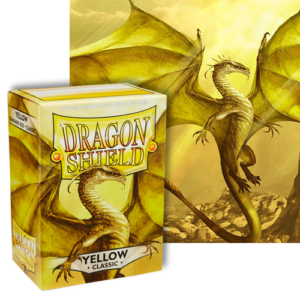 Dragon Shields: (100) Classic Yellow