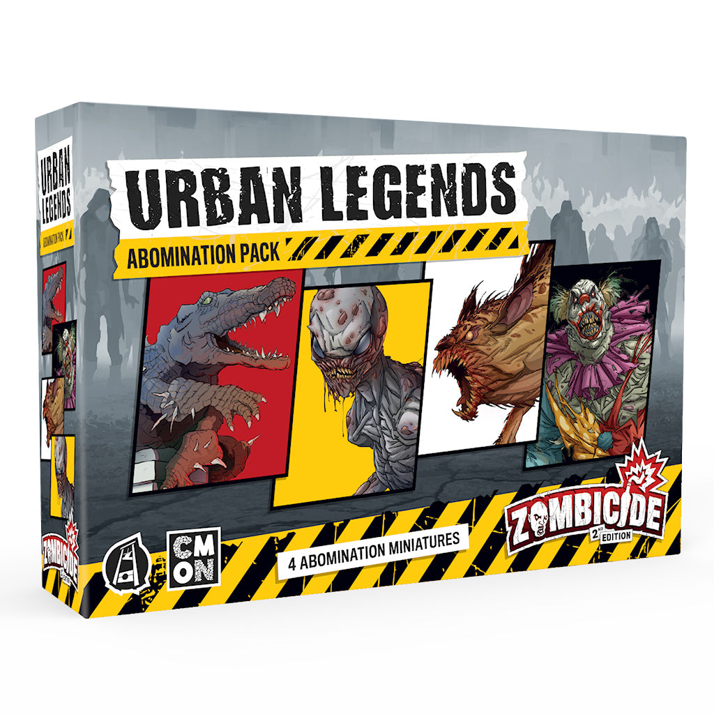 Zombicide: Urban Legends Abominations Pack – Gongaii Games Zombicide: Urban Legends Abominations Pack – Gongaii Games